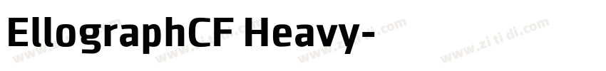 EllographCF Heavy字体转换 EllographCF Heavy字体转换